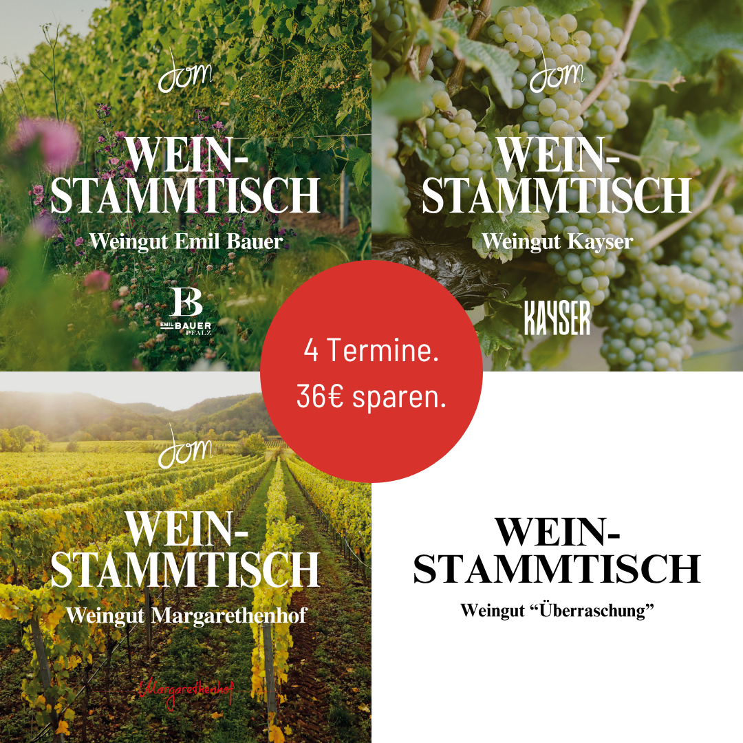 Weinstammtisch 4er Serie (Sparpreis)