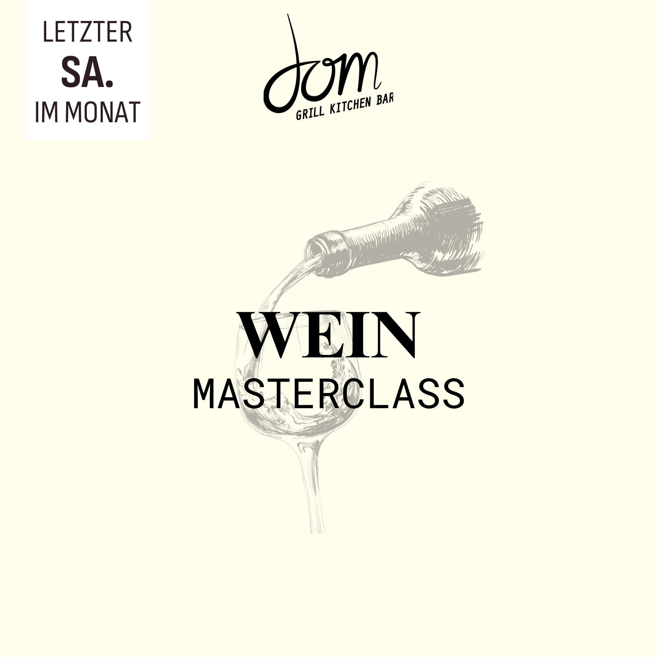 Wein Masterclass im DOM